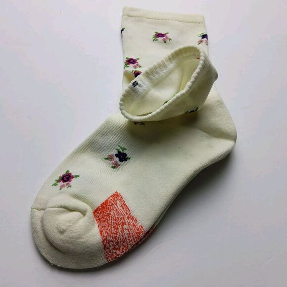 Voxx Life Stasis Neuro Socks Wellness Crew Floral Size S (Women's 4-7) - Picture 4 of 4